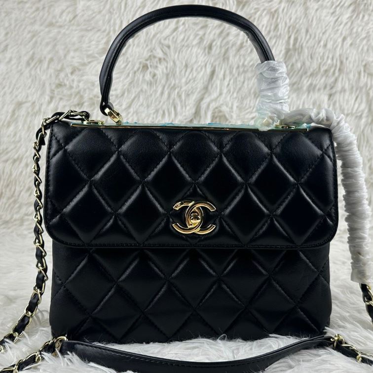 Ch**el top handle bags